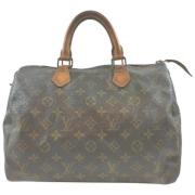 Louis Vuitton Vintage Vintage Monogram Speedy 30 Handväska Brown, Dam