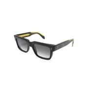 Cutler And Gross Svarta solglasögon för dagligt bruk Black, Unisex