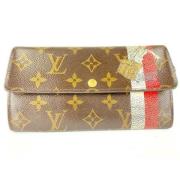 Louis Vuitton Vintage Vintage Läderplånböcker Brown, Dam