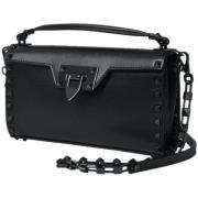 Valentino Vintage Pre-owned Leather shoulder-bags Black, Dam