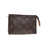 Louis Vuitton Vintage Pre-owned Canvas louis-vuitton-vskor Brown, Dam