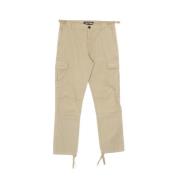 Iuter Cropped Trousers Beige, Herr