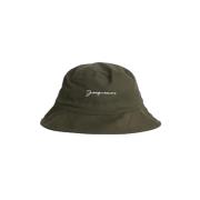 Jacquemus Pre-owned Pre-owned Bomull hattar-och-kepsar Green, Unisex