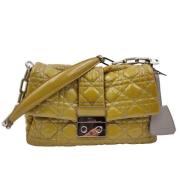 Dior Vintage Pre-owned Läder dior-vskor Yellow, Dam