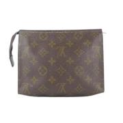 Louis Vuitton Vintage Förägda Canvas LV Väskor, Tillverkade i Frankrik...