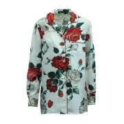 Dolce & Gabbana Pre-owned Pre-owned Silk tops White, Dam