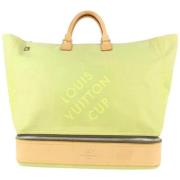 Louis Vuitton Vintage Begagnad handväska Yellow, Unisex