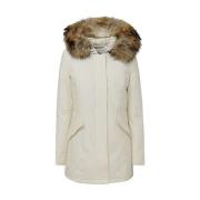 Woolrich Parka Beige, Dam