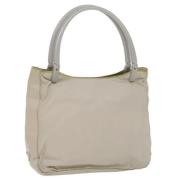 Prada Vintage Pre-owned Tyg prada-vskor White, Dam