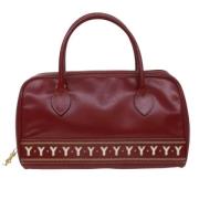 Yves Saint Laurent Vintage Pre-owned Läder handvskor Red, Dam