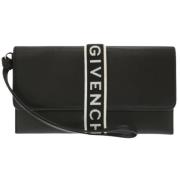 Givenchy Pre-owned Svart Läder Givenchy Clutch Black, Dam