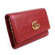 Gucci Vintage Pre-owned Läder plnbcker Red, Dam