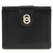 Bvlgari Vintage Pre-owned Läder plnbcker Black, Dam