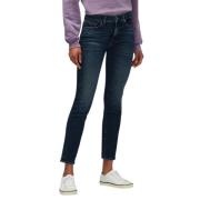 7 For All Mankind Luxe Vintage Roxanne Skinny Jeans Blue, Dam