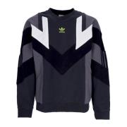Adidas Carbon/Grey Crewneck Streetwear Gray, Herr