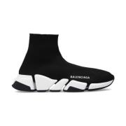 Balenciaga Svarta Speed 2.0 Sneakers Black, Dam