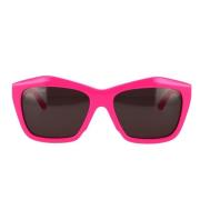 Balenciaga Fyrkantiga solglasögon med ikoniskt CUT-design Pink, Dam