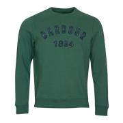 Barbour Affiliate Crew Sweatshirt Green, Herr