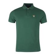 Barbour Sycamore Society Polo Shirt Green, Herr