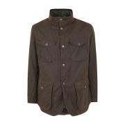 Barbour Oliv Vaxjacka - Ogston Brown, Herr