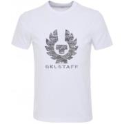 Belstaff Klassisk Coteland T-Shirt med Phoenix Print White, Herr