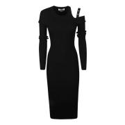 Blumarine Maxi Dresses Black, Dam