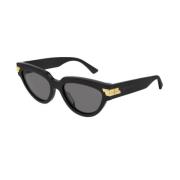 Bottega Veneta Sunglasses Bv1035S Black, Dam