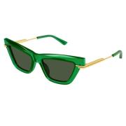 Bottega Veneta Sunglasses Green, Unisex
