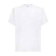 Burberry Vit Crew-neck T-shirt, Normal passform White, Herr