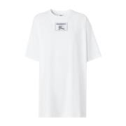 Burberry T-shirts och Polos för Män White, Dam