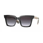 Burberry Elegant svarta solglasögon för en sofistikerad look Black, Da...