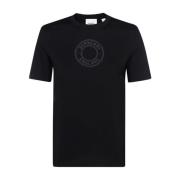Burberry Svarta Logo Print T-shirts och Polos Black, Dam