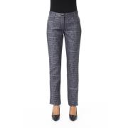 Byblos Black Viscose Jeans & Pant Black, Dam