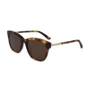 Calvin Klein Snygga solglasögon för kvinnor Ck19524S 41724 Brown, Dam