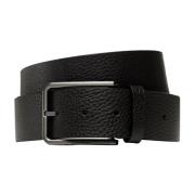 Calvin Klein Svarta bälten med justerbar värme Black, Herr