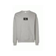 Calvin Klein Bekväm L/S Sweatshirt, P7A Gray, Herr