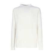 Calvin Klein Vita Sweaters med 98% Bomull Beige, Herr