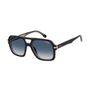 Carrera Randig Svart Solglasögon med Blå Shaded Linser Blue, Unisex
