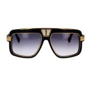 Cazal Unik Vintage Stil Solglasögon Black, Dam