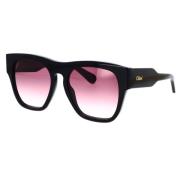 Chloé Bohemiskt inspirerade solglasögon med rödfärgade linser Black, D...