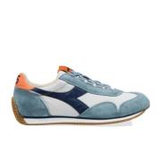 Diadora Canvas Stone Wash Sneakers Equipe H Gray, Herr