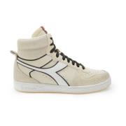 Diadora Läder Mid Basket Sneakers Multicolor, Herr