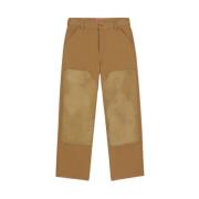 Dickies Stiliga G441 Acorn Lucas Vaxade Dubbel Knä Byxor Brown, Herr