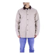 Dickies Logo Front Button Coat Green, Herr