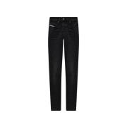 Diesel D-Lander L.32 Slim-Fit Jeans Black, Herr