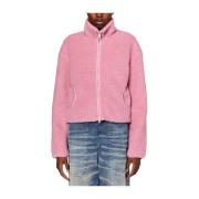 Diesel Lila Syntetisk Sweatshirt för Kvinnor Pink, Dam