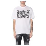 Dsquared2 TS Squalo Sneakers White, Herr