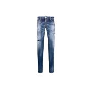 Dsquared2 Slim-fit Jeans - Blå, Storlek 44 Blue, Herr