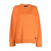 Dsquared2 S75Ha1198 S18311 Pullover Orange, Dam