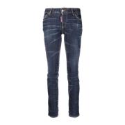 Dsquared2 470 Blå Slim-Fit Jeans Blue, Dam